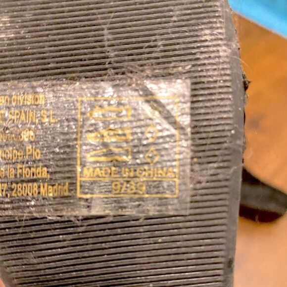 A.CO Black Lace Platform  Wedge Shoes Size 39 - Picture 3 of 8